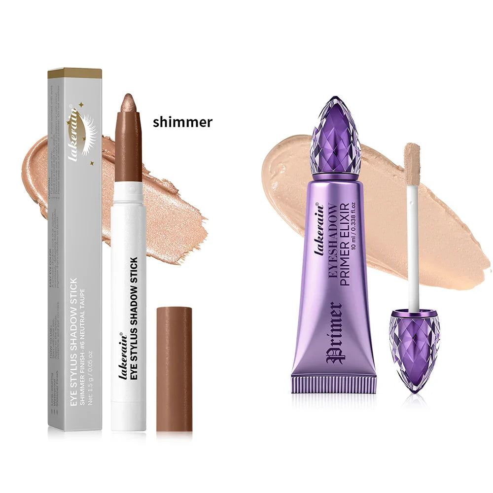 ibcccndc Eyeshadow Primer & Stick Combo – Waterproof, High Pigment