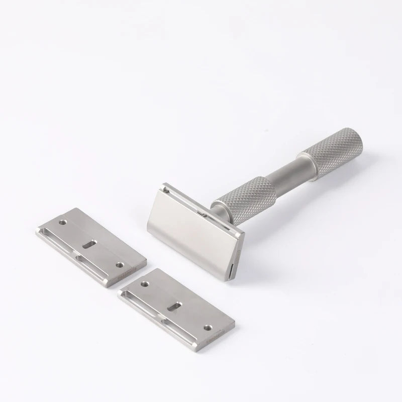 2026 YAQI Aileron GEM Blade Safety Razor Traditional Shaving Razor 3 Plates for Smooth Comfortable Cut Men's Grooming Essential Peaceful Pleasures Health and Wellness