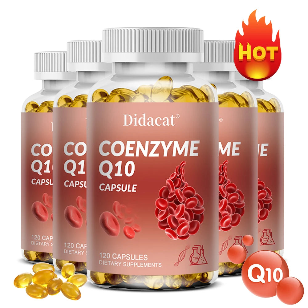 CoQ10 Capsules – Heart Health, Energy & Antioxidant Support