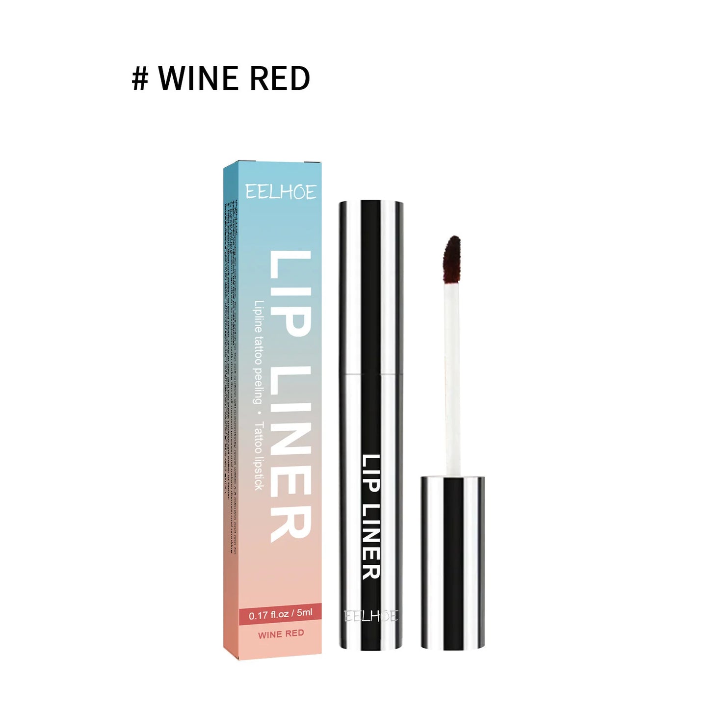 EELHOE Matte Waterproof Peel-Off Lip Liner – Long-Lasting Color