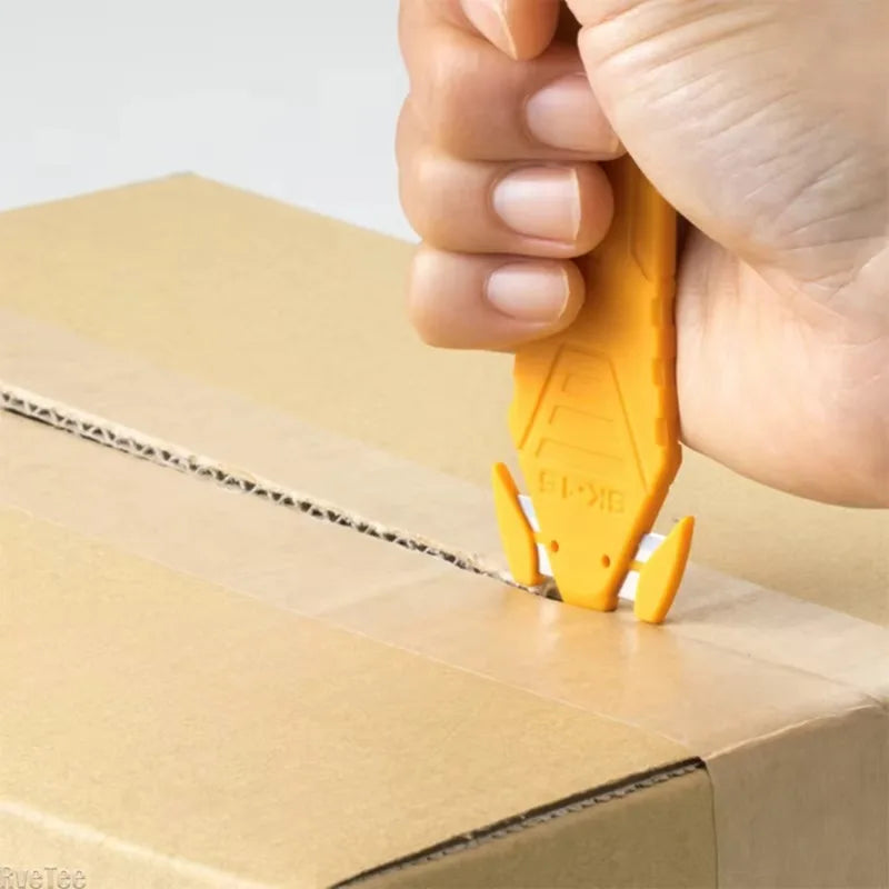 RveTee SK15 Safety Box Cutter – Hidden Blade Utility Knife