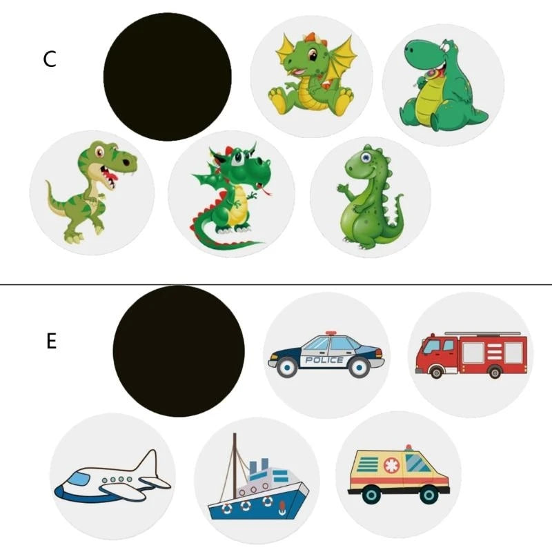 Color-Changing Potty Training Stickers – Reusable Toilet Targets