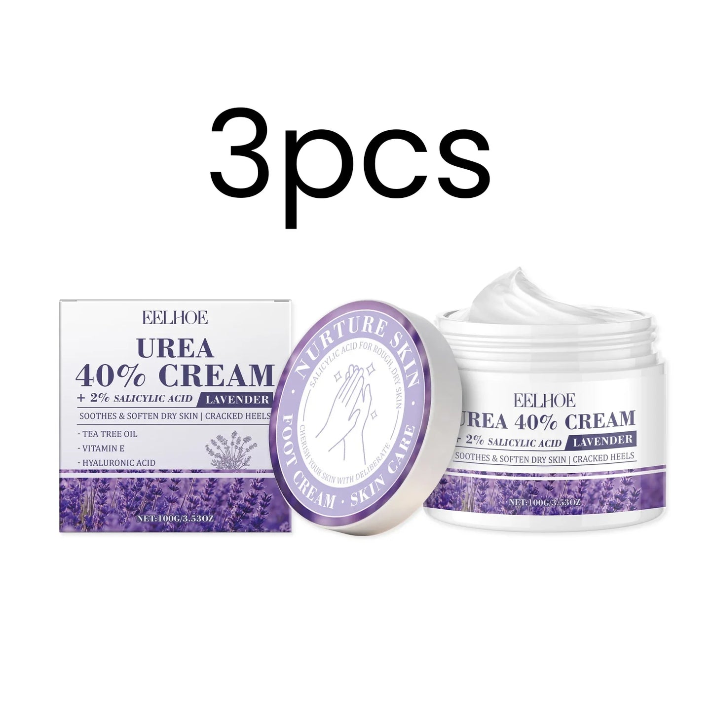 EELHOE 40% Urea Cream – Cracked Heel & Dry Foot Repair