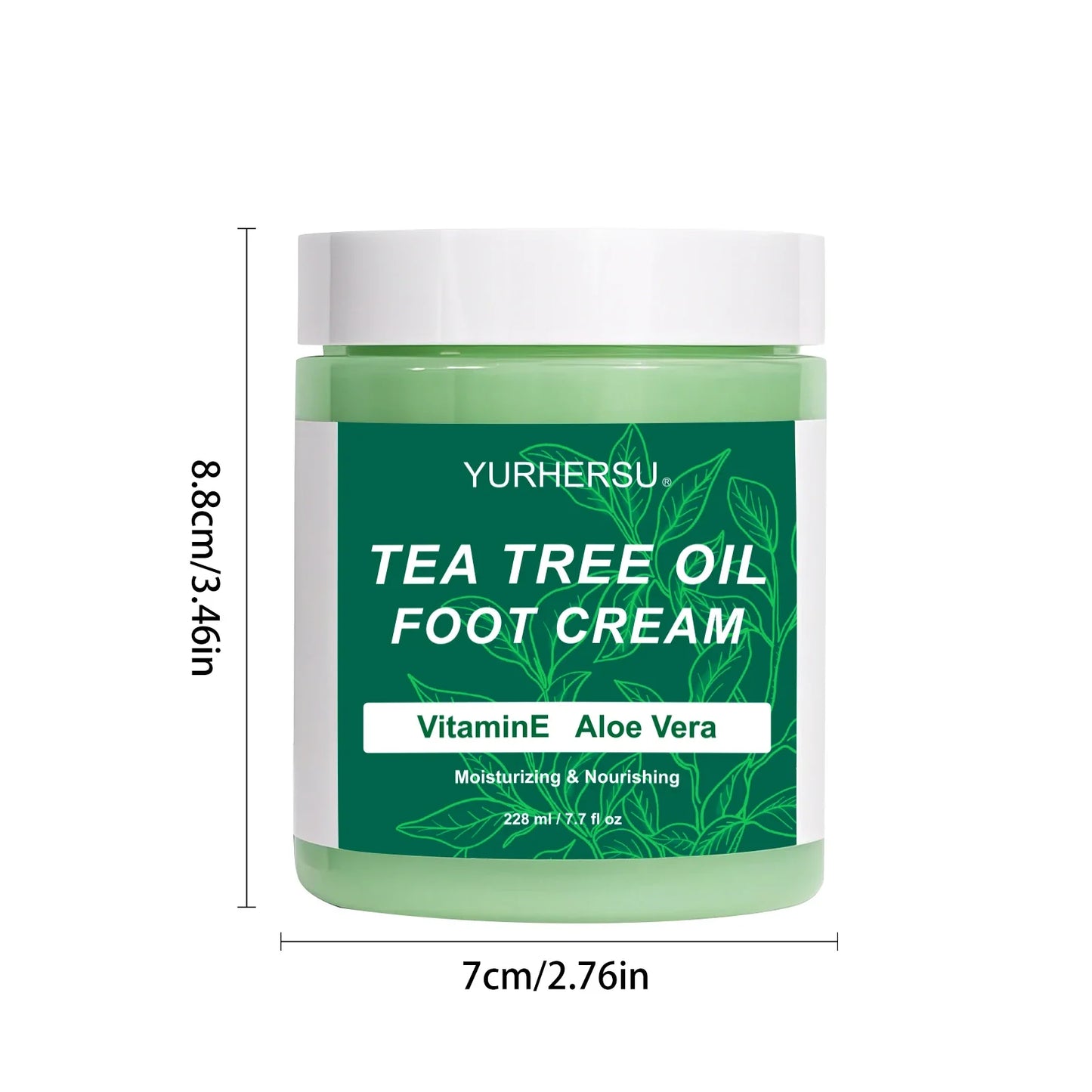 YURHERSU Foot Cream – Moisturizer & Dead Skin Remover 228ml