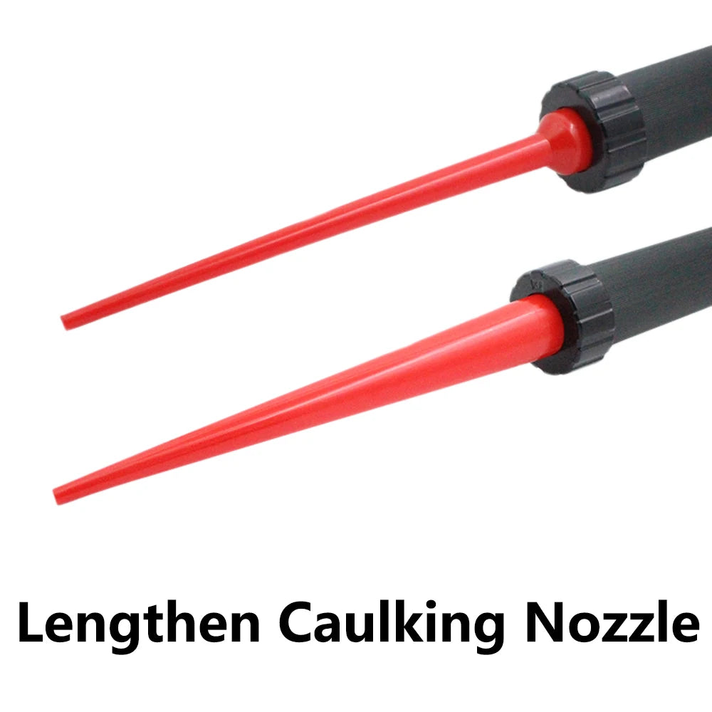 Caulking Gun Nozzles Plastic Glue Nozzles Lengthen Caulking Gun Tip Sealing Caulking Tip Replacement Universal Construction Tool Peaceful Pleasures Health and Wellness