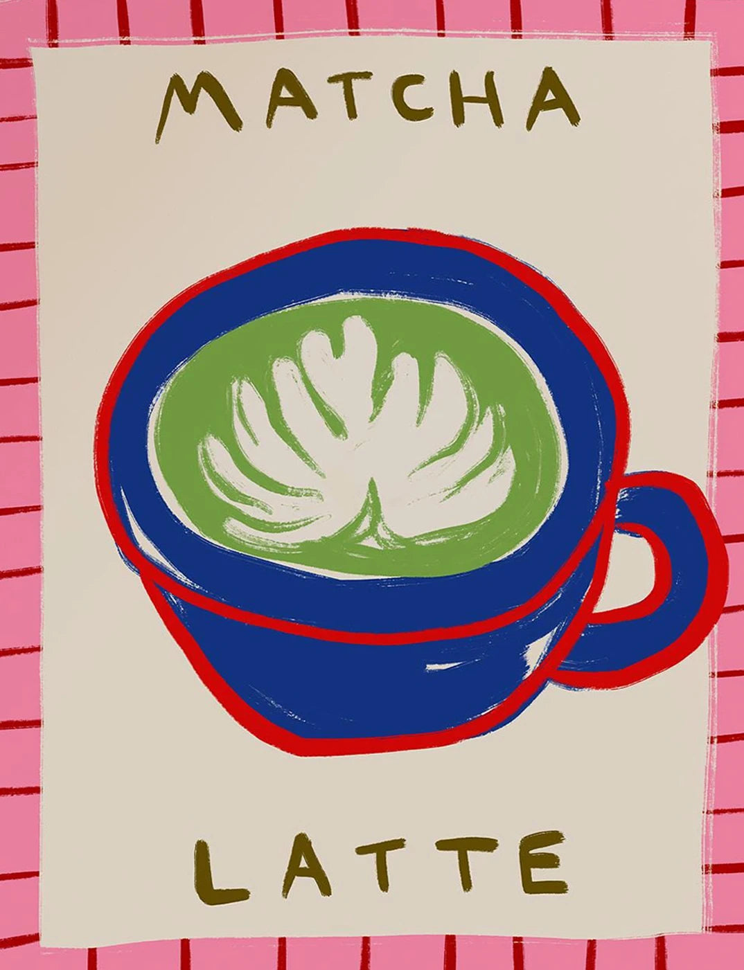 Retro Coffee Shop Canvas Wall Art | Café Kitchen Décor Print
