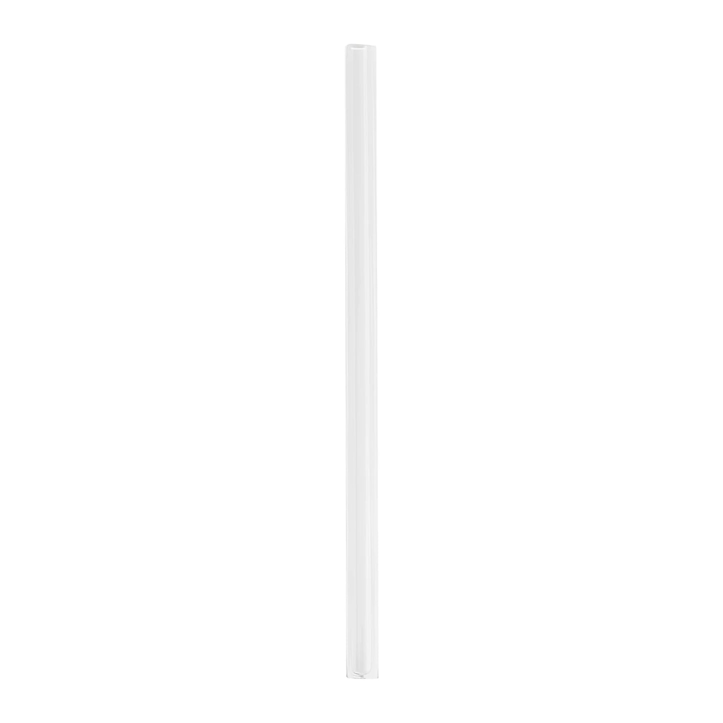 Colorful Glass Drinking Straws Easy to Clean Transparent Glass Straws for Smoothies Milkshakes Juices Teas Peaceful Pleasures Health and Wellness Transparent Straight