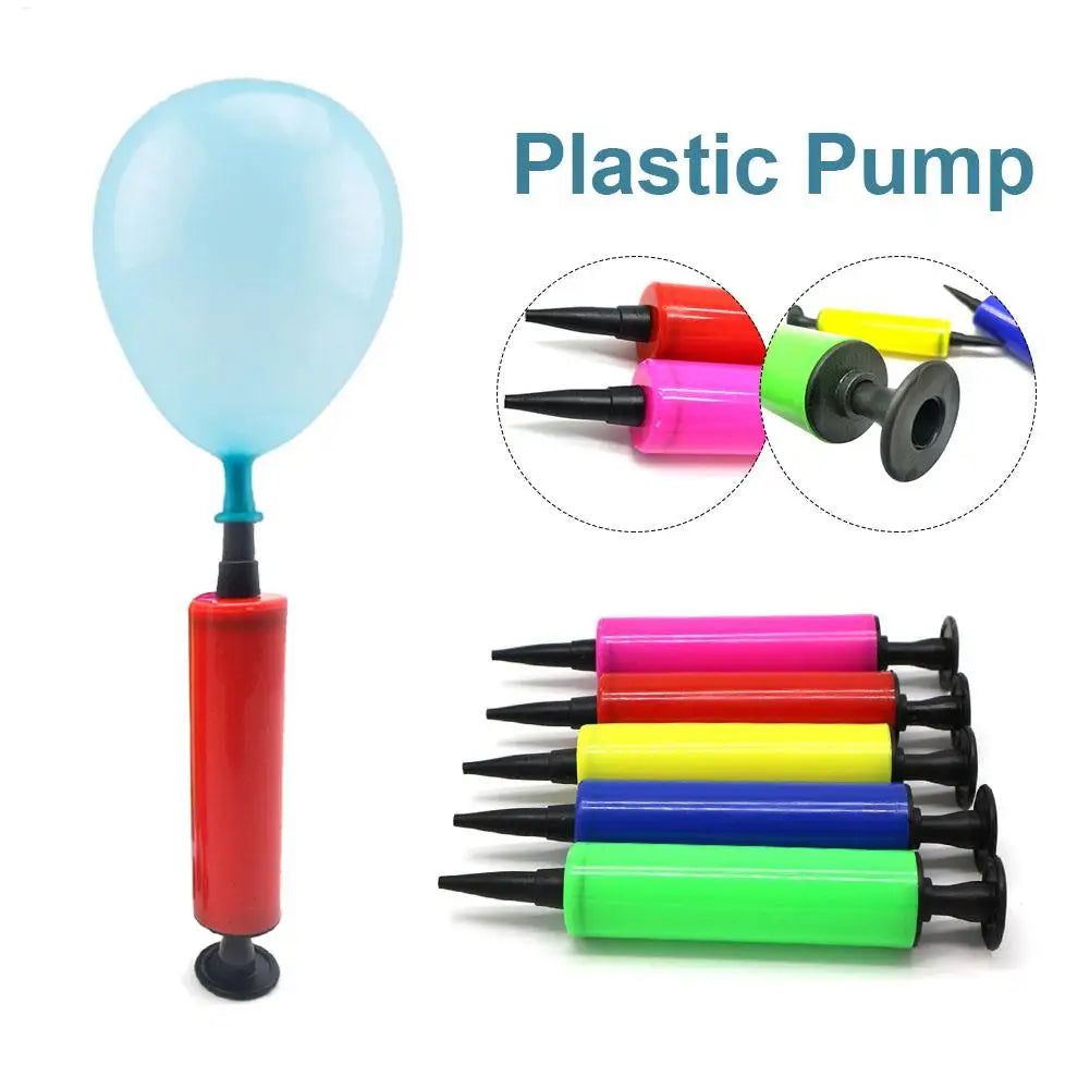 Balloon Pump Hand Push Balloon Inflater Birthday Party Wedding Supplies Quality Ballons Air Pump Accessories Home Decoration Peaceful Pleasures Health and Wellness
