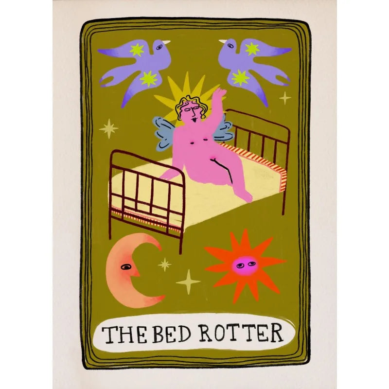 Colorful Humorous House Slogan Mental Quotes Illustration Nordic Poster Canvas Painting Wall Art Pictures Home Bathroom Decor Peaceful Pleasures Health and Wellness 13 30x40cm Unframed