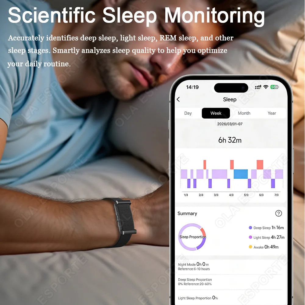 Ola Esporte No-Screen Fitness Band | 1ATM Waterproof Smartwatch