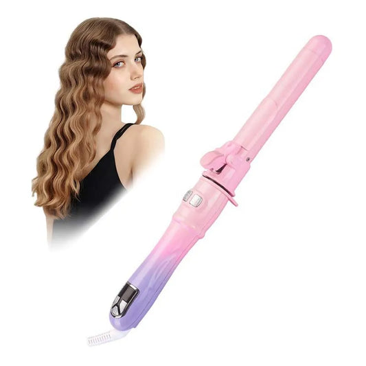 New Hot Curling Iron Hair Iron Selling Ceramic Barrel Automatic Rotating Curling Wands Waver Hair Styling Hair Curlers Peaceful Pleasures Health and Wellness