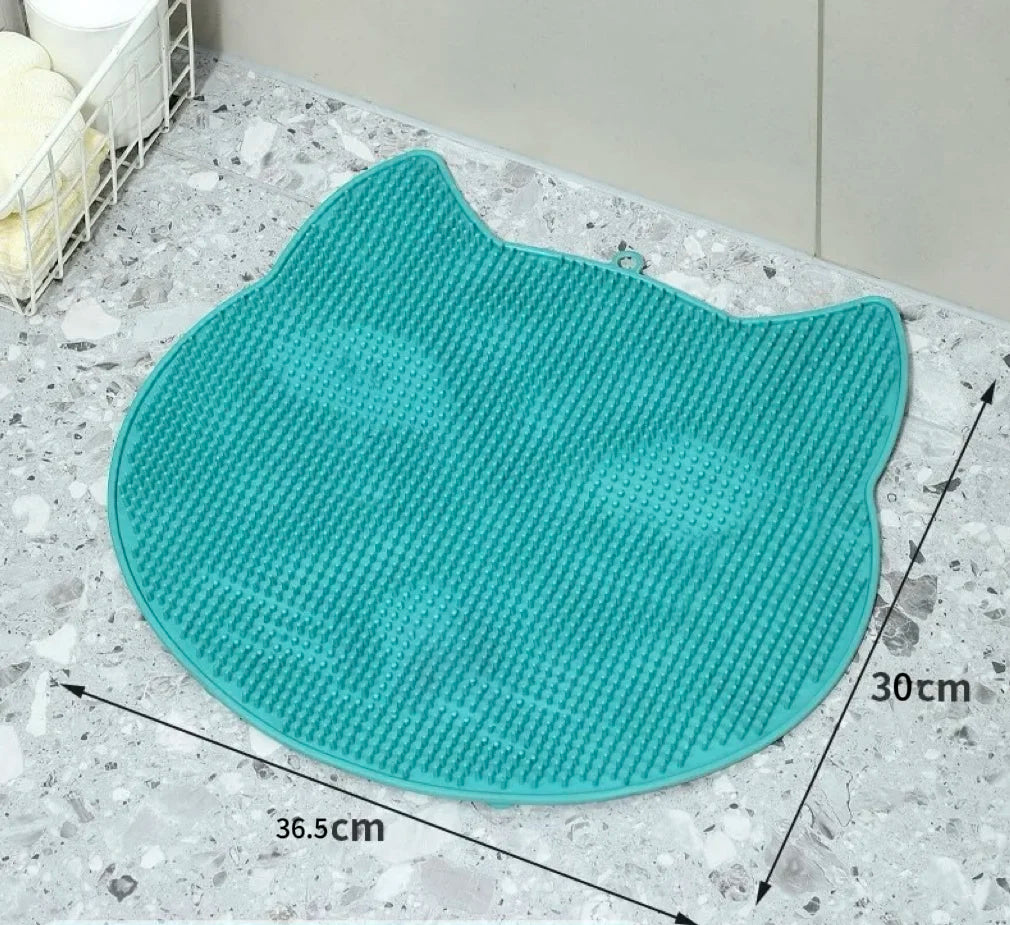 Cartoon Cat Non-Slip Bath Mat – Shower Scrubbing Massage Pad