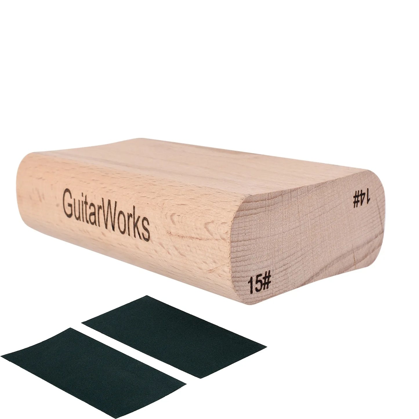 Guitar Dual Purpose Radius Fret Leveling Sanding Block Luthier Tool