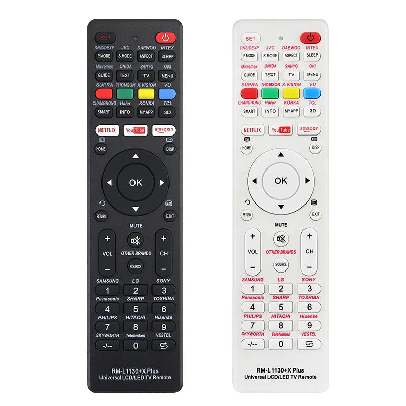 Universal TV Remote Control RM-L1130+X – Multi-Brand IR