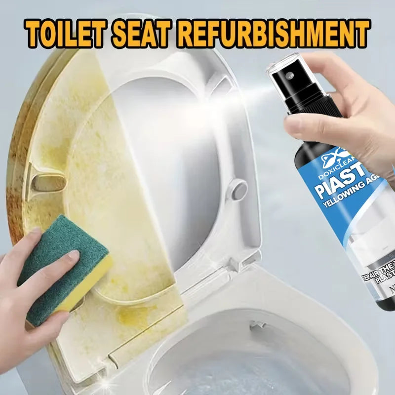 Plastic Restoration Spray – Remove Yellowing & Restore Shine