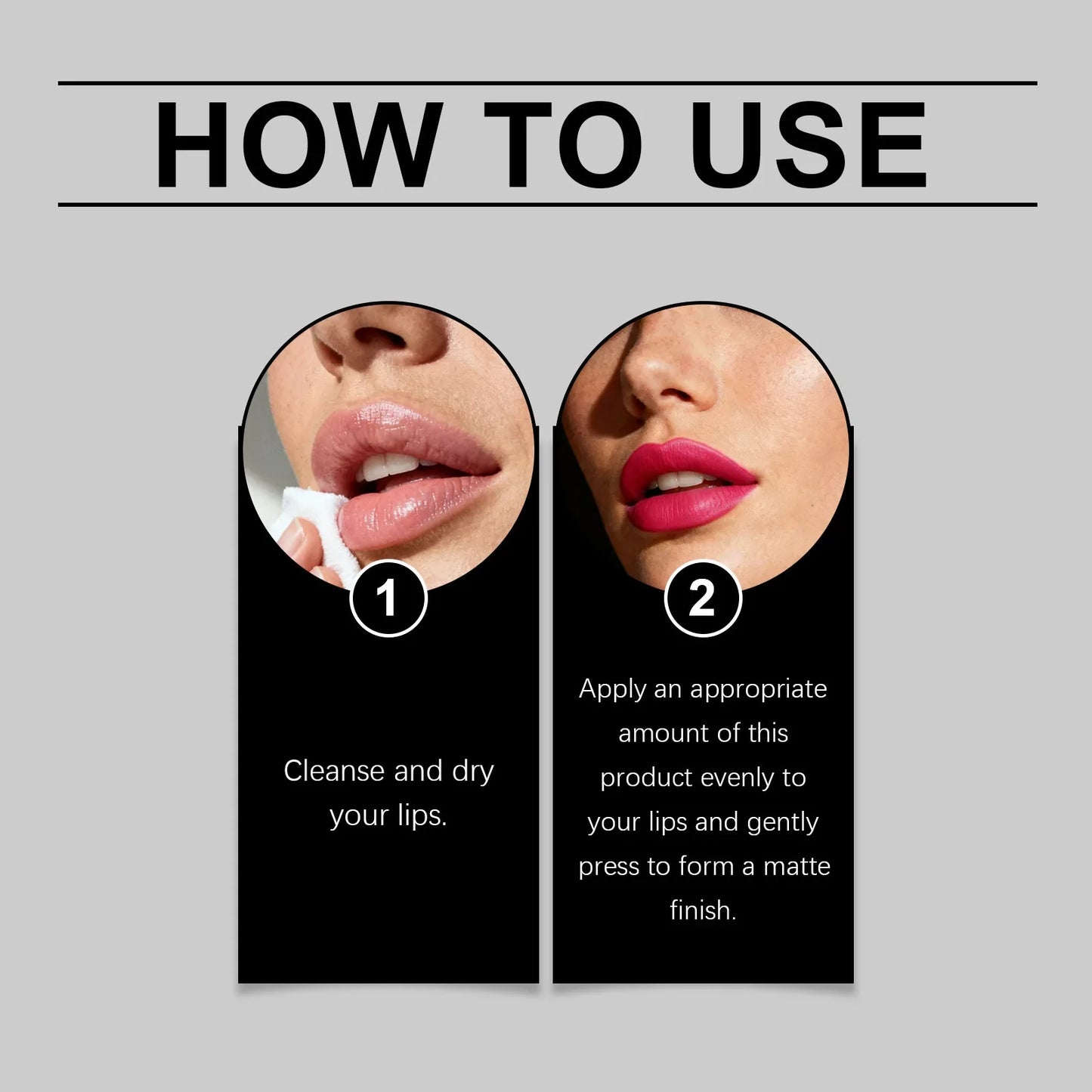 Matte Lip Balm Lipstick – 6 Colors, Long-Lasting & Moisturizing