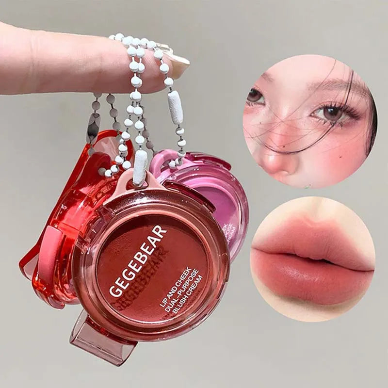 Gege Bear Matte Velvet Lip Mud – Waterproof Lipstick & Blush