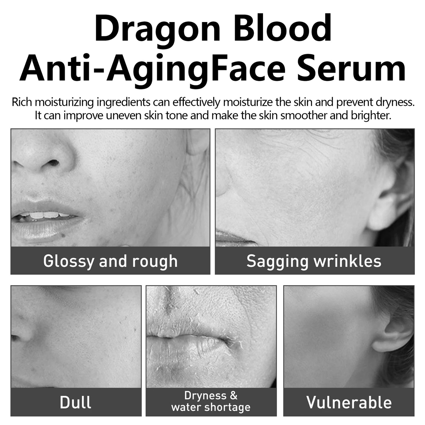 Dragon Blood Facial Serum – Anti-Aging, Firming & Brightening