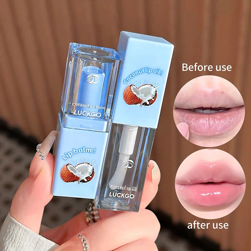 Coconut Lip Care Set – Lip Balm, Lip Oil & Night Treatment