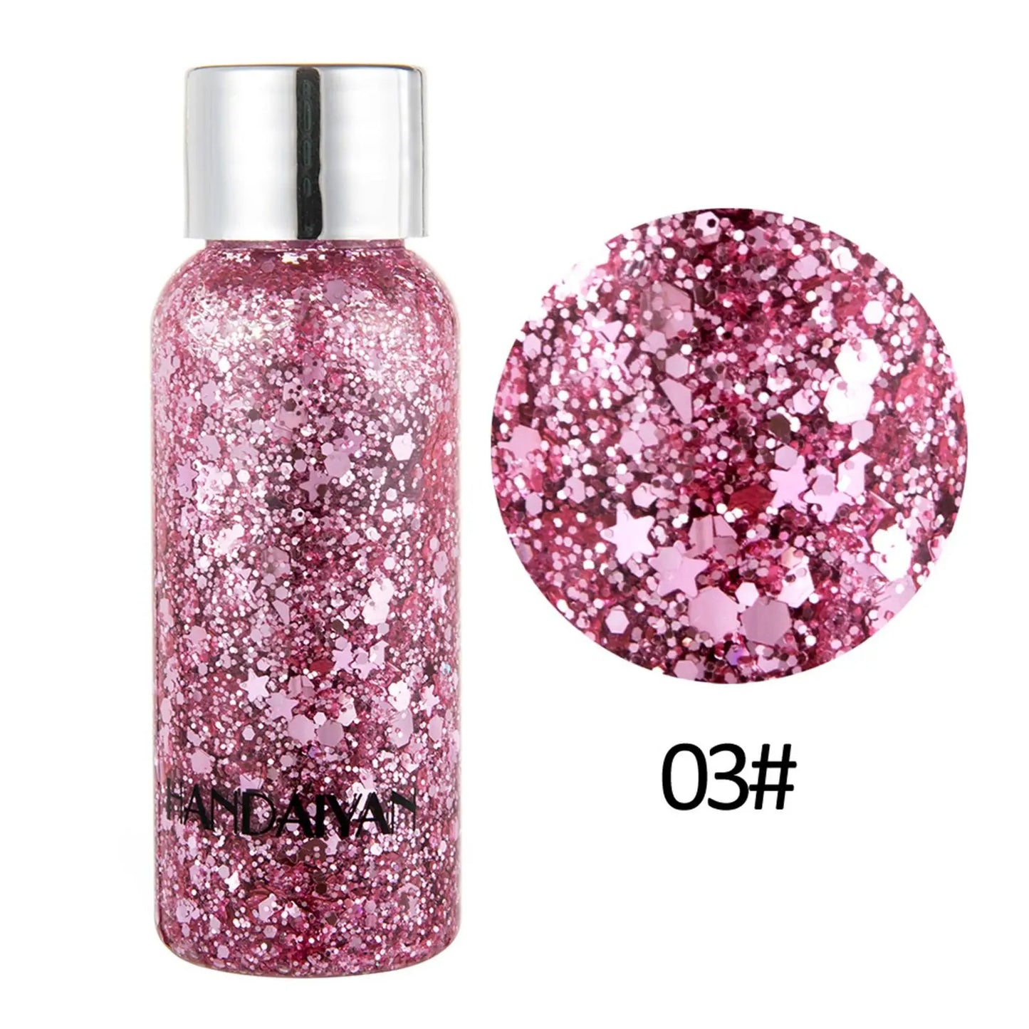 Glitter Body Lotion with Shimmering Gel for All Occasions Peaceful Pleasures Health and Wellness C