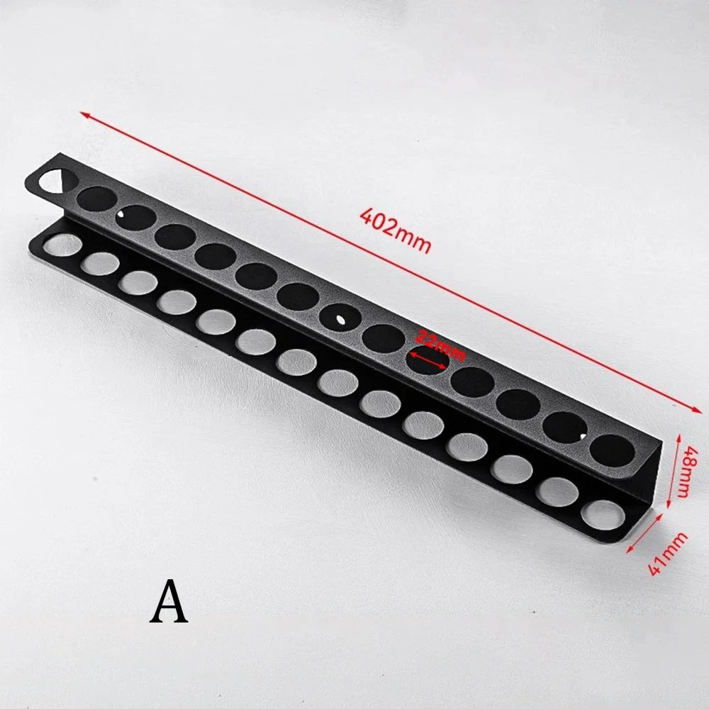 Wall Mount Tool Organizer – Heavy Duty Screwdriver & Plier Rack