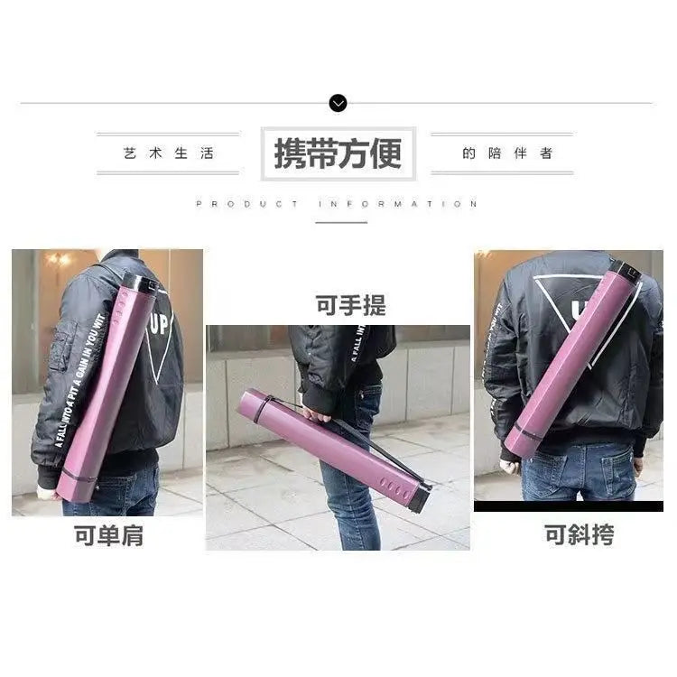Archery Arrow Tube Adjustable Quiver Plastic Case Bag PE Material