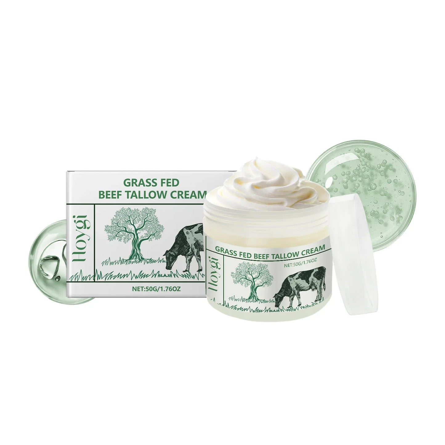 Hoygi Tallow Face & Body Cream – Moisturizing & Firming
