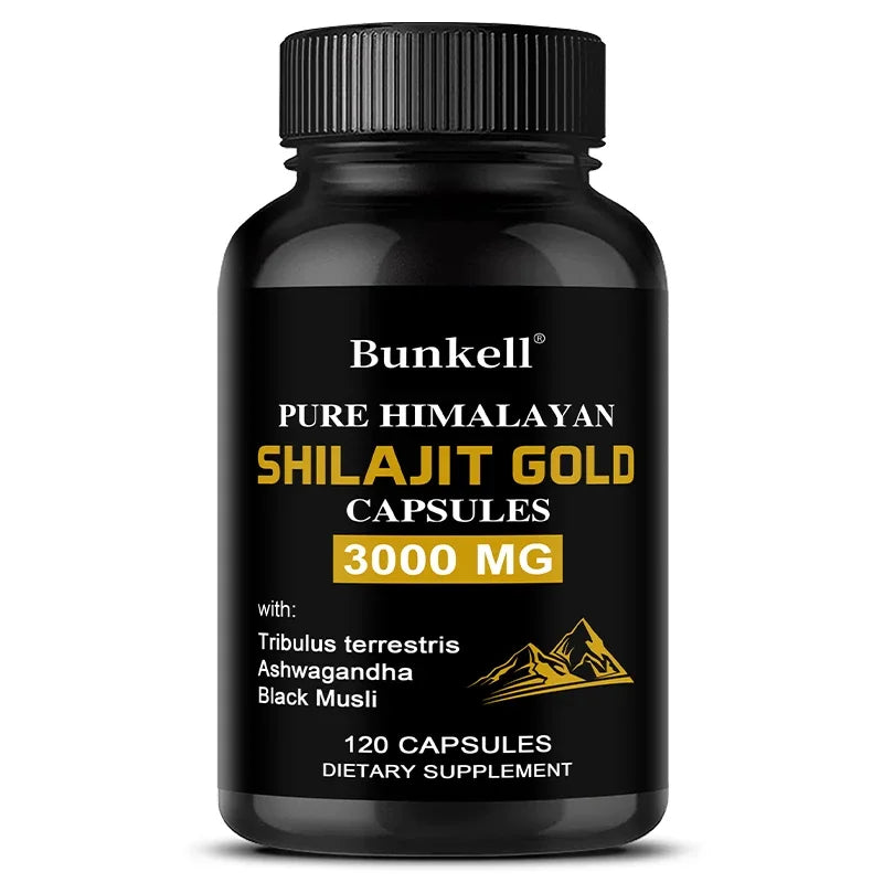 Shilajit Extract Capsules – Energy, Immunity & Mental Clarity