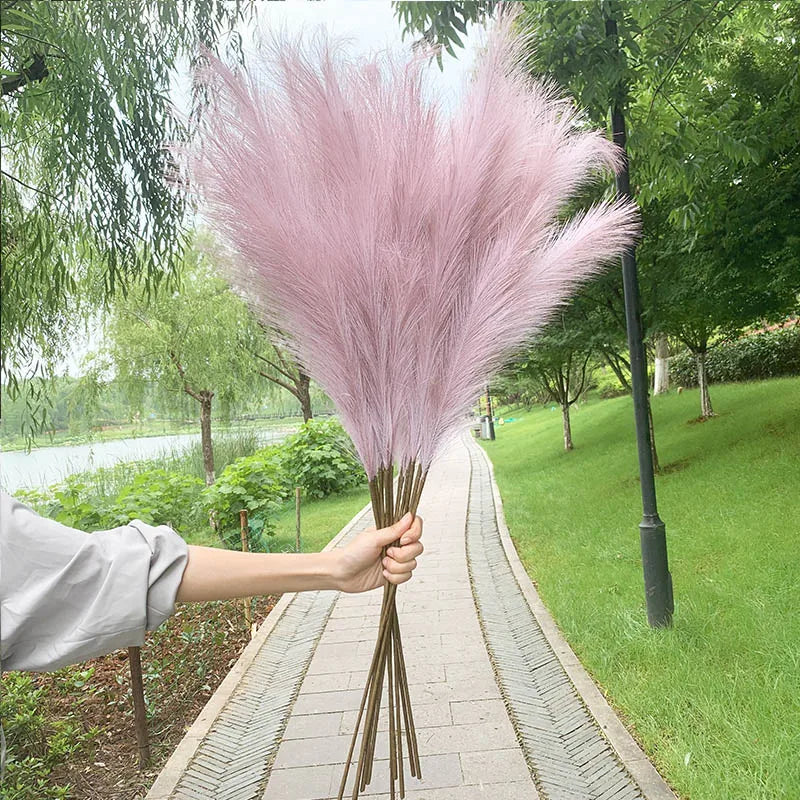 Large Silk Pampas Grass Artificial Flowers 100–120cm | Home & Wedding
