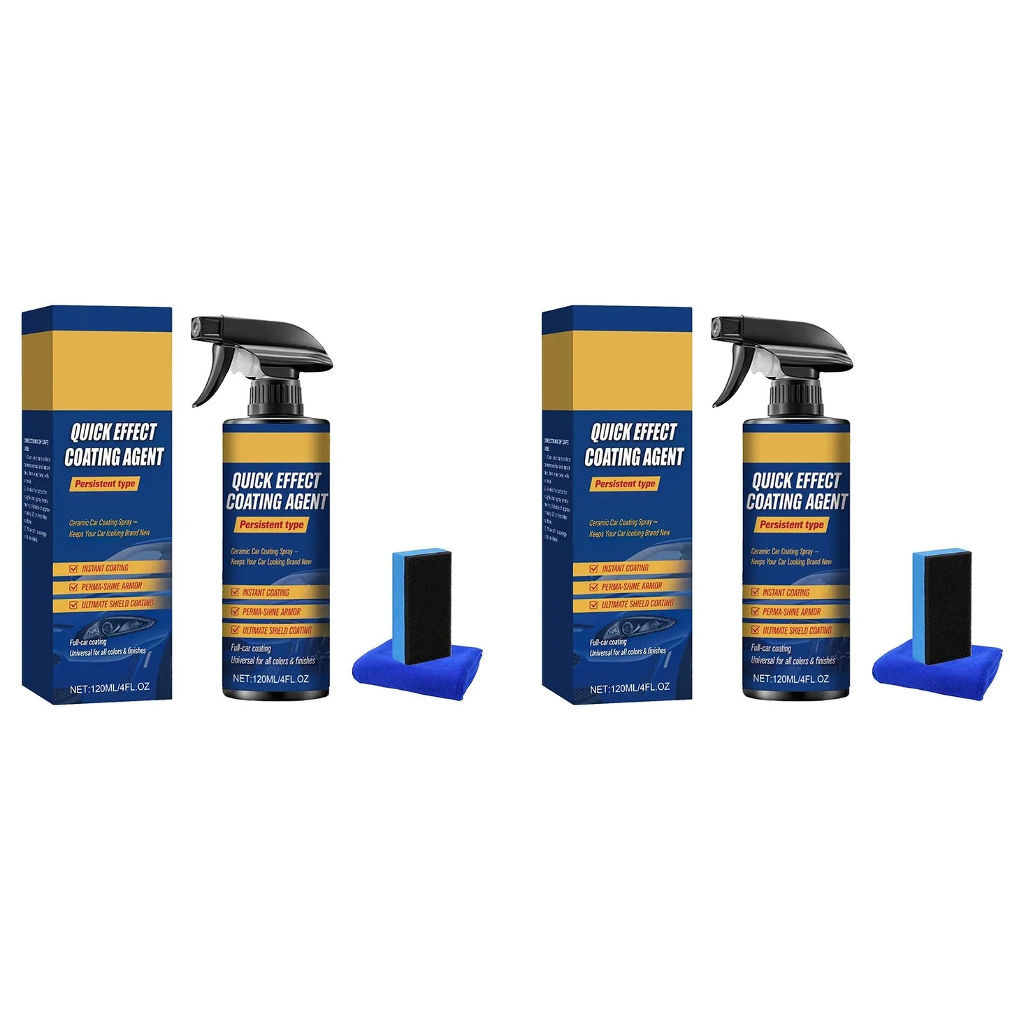 Ceramic Nano Coating Spray – Car Paint Gloss & Protection 120ml
