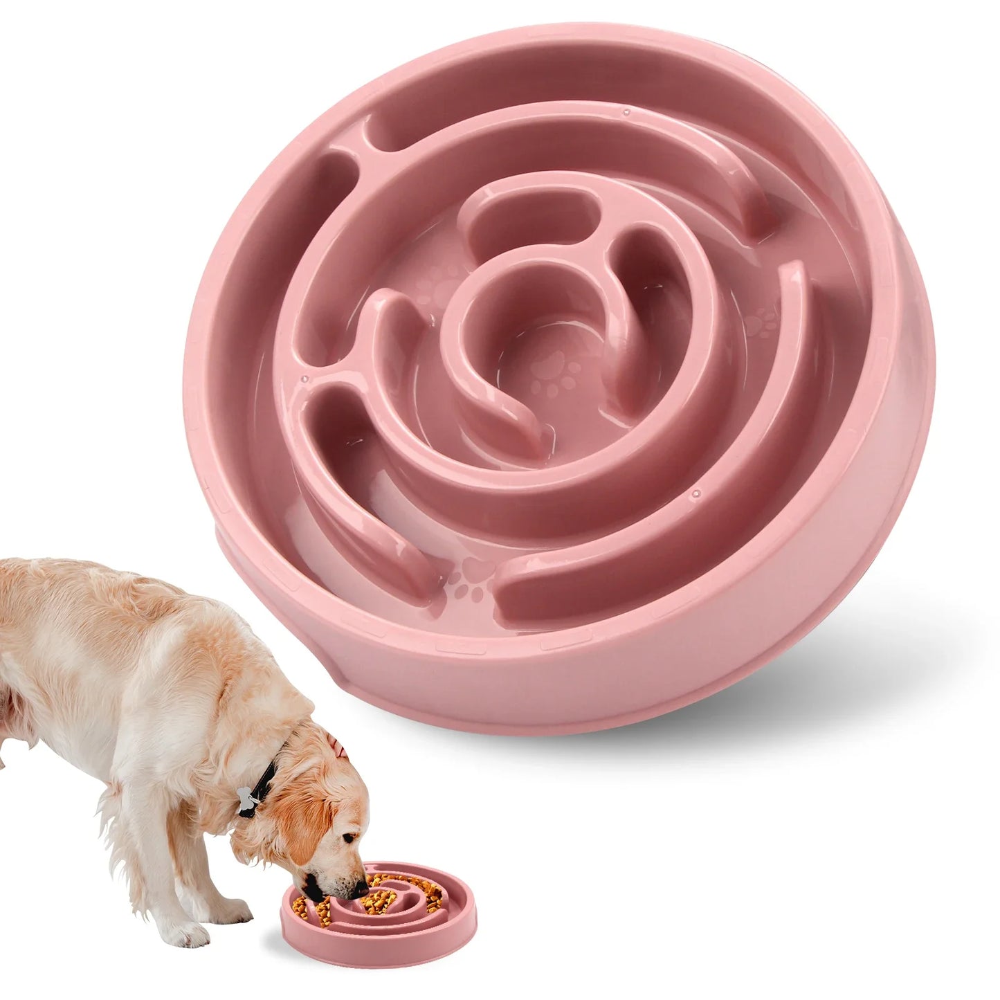 Dog Slow Feeder Bowl | Non-Slip Maze Design, All Dog Sizes