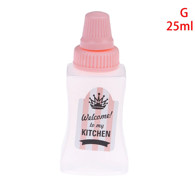 Mini Sauce Bottles for Bento Lunch Box | 25ml Condiment Jars