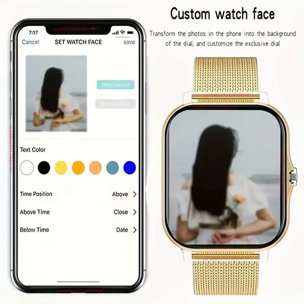 2026 Smart Watch 2.01'' HD Display Answer Make Call Message Preview Sport Modes DIY Dial Weather Forecast Smart Watch Men Women Peaceful Pleasures Health and Wellness