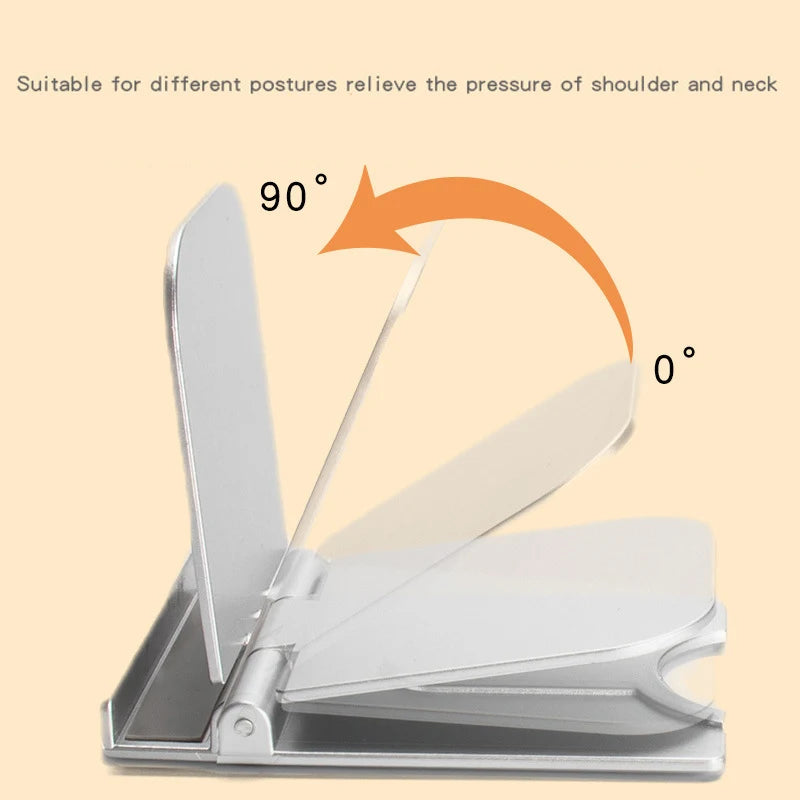 Phone Holder Stand Mobile Smartphone Support Tablet Stand for iPhone Desk Cell Phone Holder Stand Portable Mobile Holder Mount Peaceful Pleasures Health and Wellness