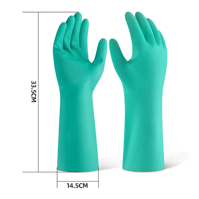Thick Nitrile Gloves – Chemical Resistant & Waterproof, Latex Free