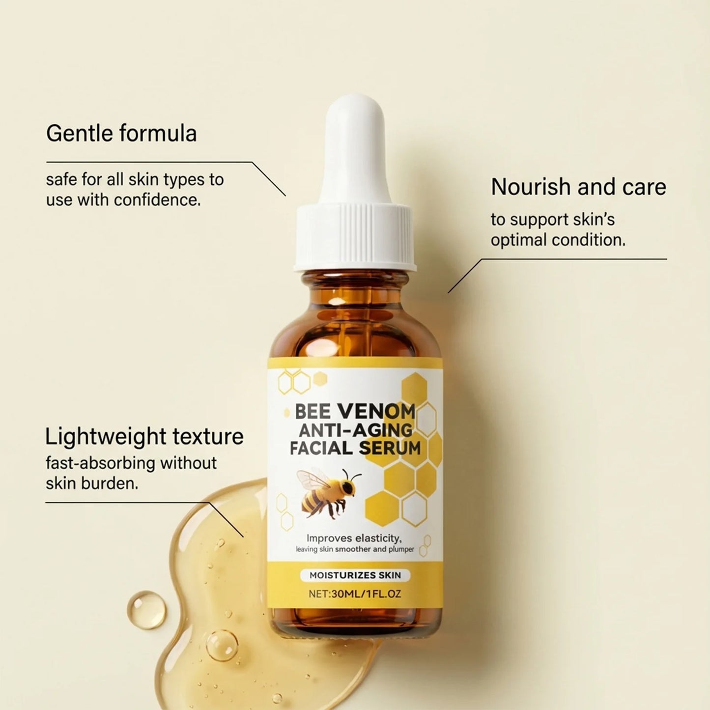 Bee Venom Firming Serum – Anti-Aging & Wrinkle Reduction