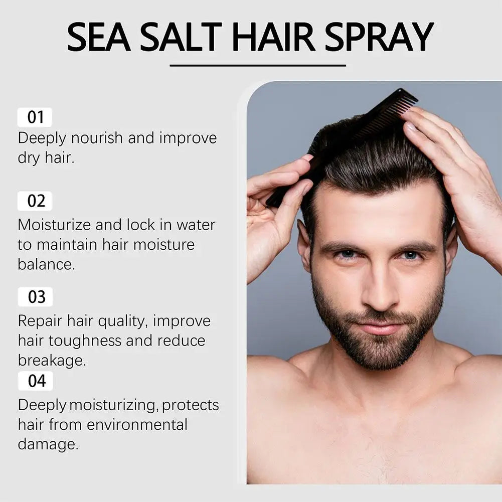 Sea Salt Texturizing Hair Spray – Beach Waves & Volume Peaceful Pleasures Health and Wellness