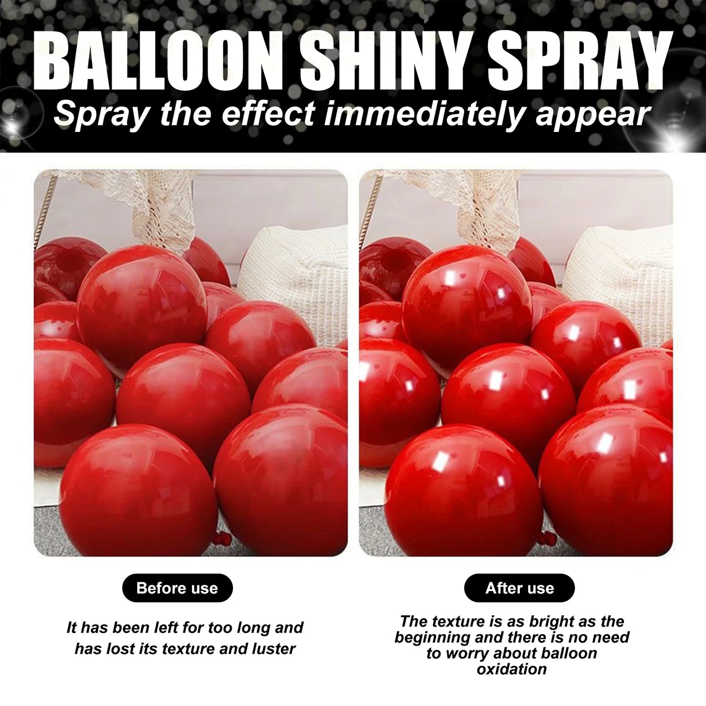 Balloon Shine Enhancer Spray – Instant Gloss Polish 100ml