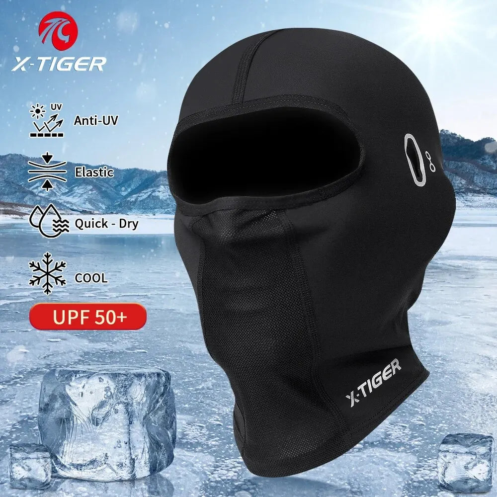 X-TIGER Ice Silk Cycling Balaclava | UV Wind Face Cover