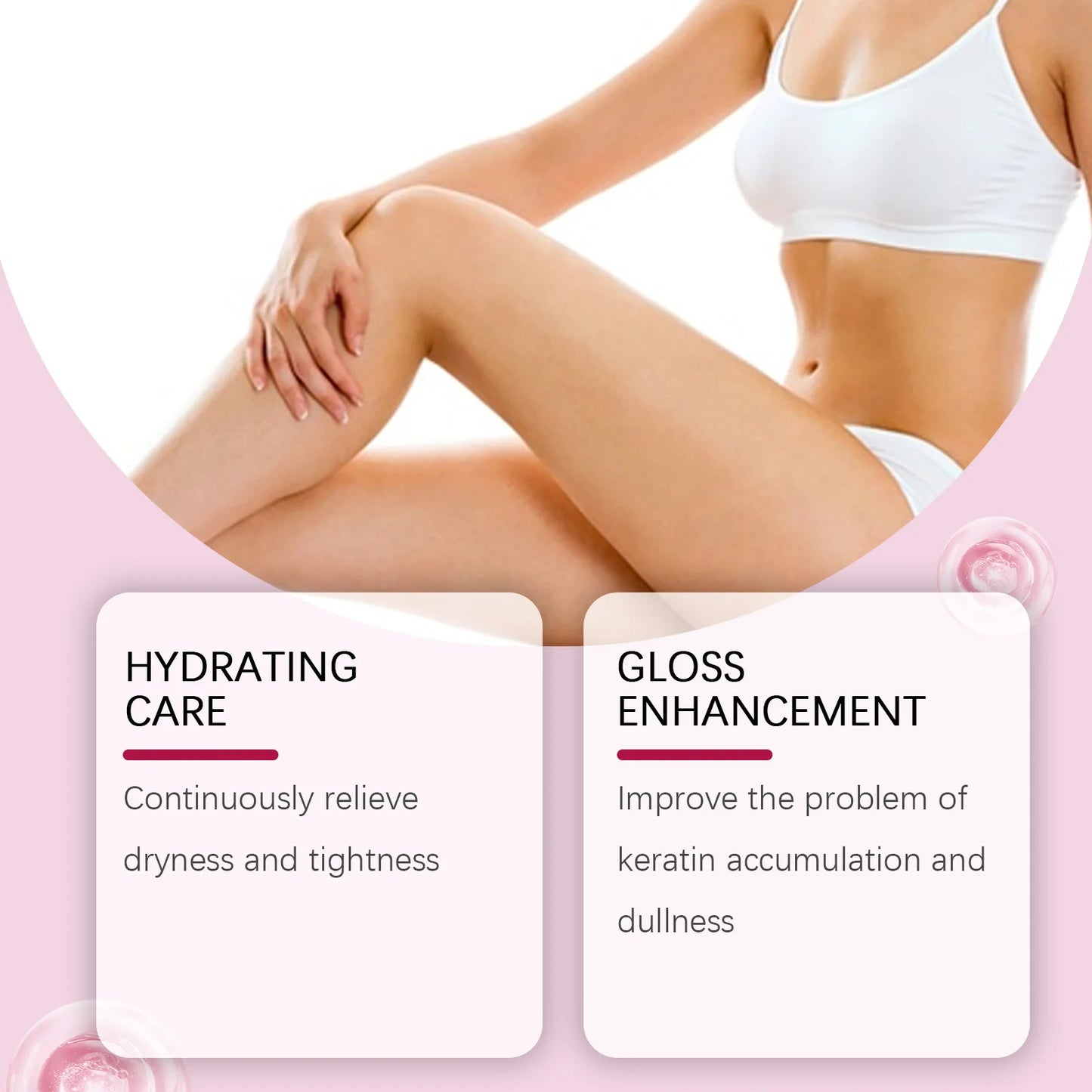 OceAura Rose & Milk Moisturizing Body Cream – Dry Skin Relief