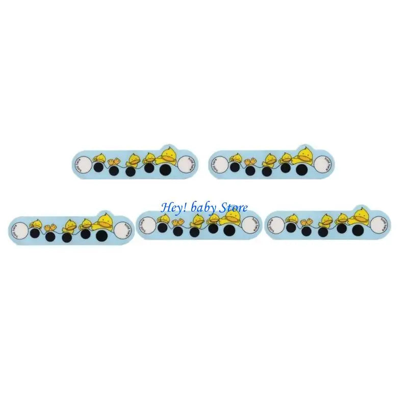 Baby Forehead Thermometer Strips – Cartoon Fever Stickers 5-Pack