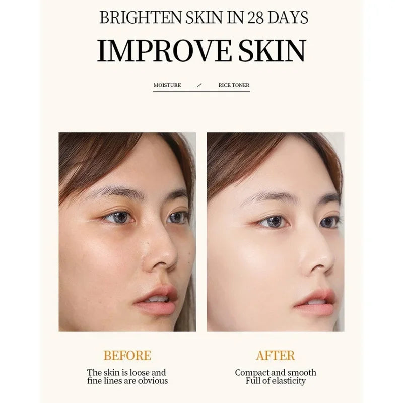 20pcs/box BIOAOUA Rice Raw Pulp Sleep Facial Mask Moisturize Brighten Whitening Peaceful Pleasures Health and Wellness