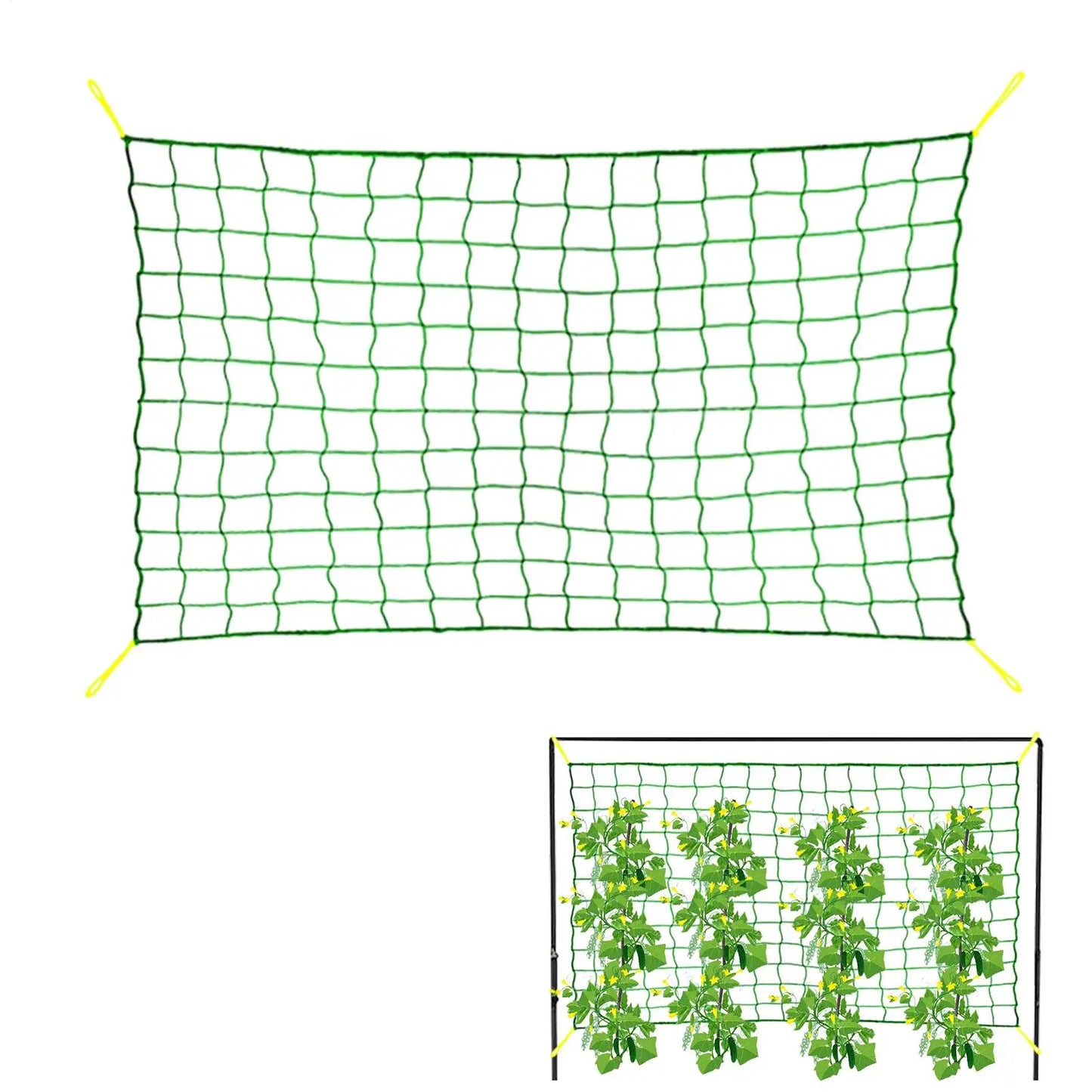 Garden Plant Climbing Net | Trellis Netting for Tomatoes & Vines