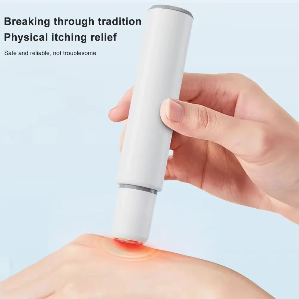 Portable Electronic Mosquito Bite Anti-Itch Pen Household Mosquito Insect Itching Relief Pen For Outdoor Camping Travel Peaceful Pleasures Health and Wellness