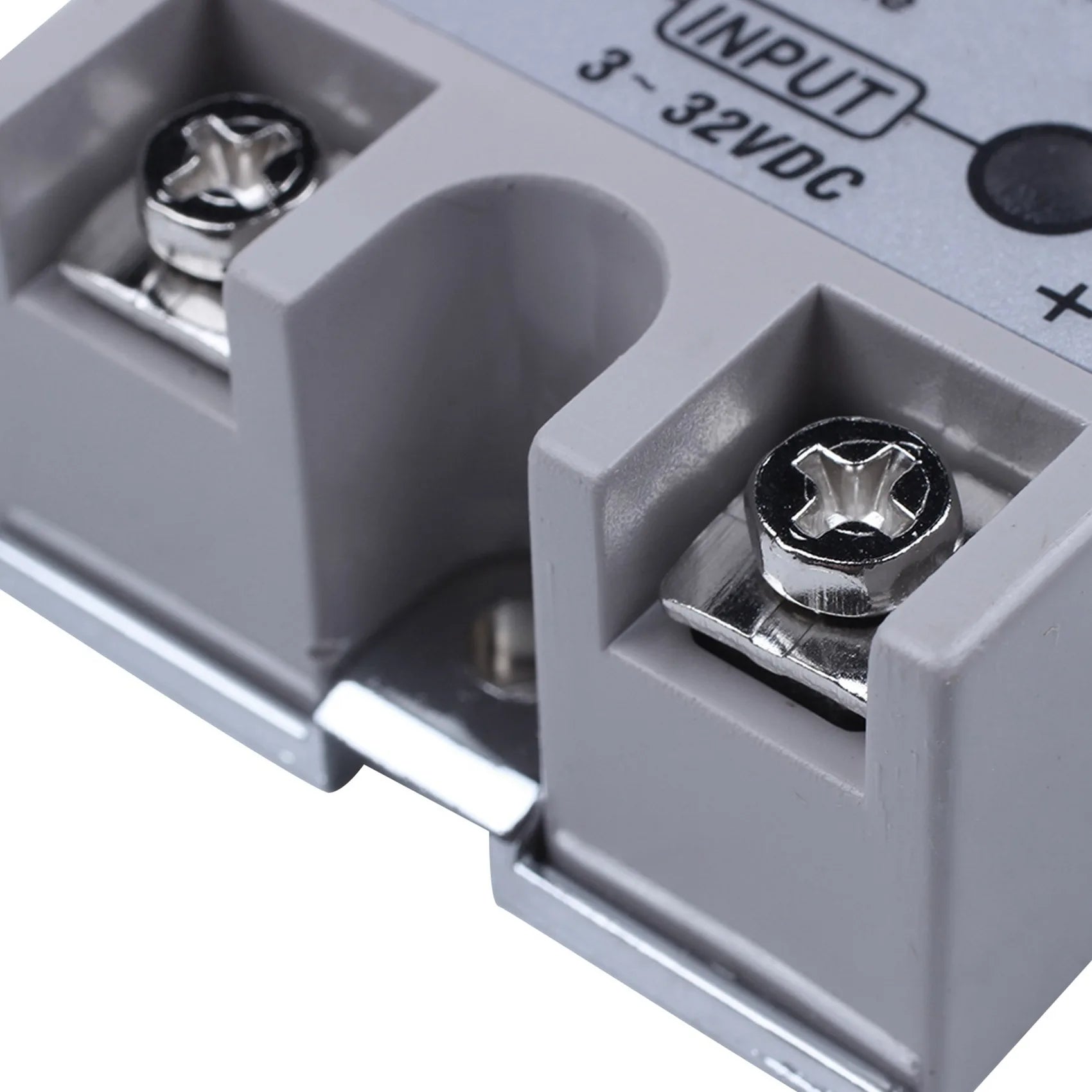 A36T-10X Single Phase Solid State Relay DC-DC SSR-40DD 40A DC3-32V DC5-60V White+Silver Peaceful Pleasures Health and Wellness