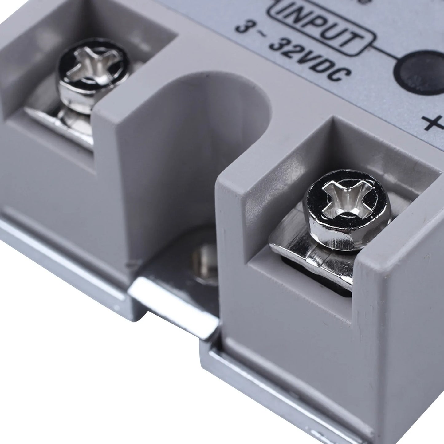 A36T-10X Single Phase Solid State Relay DC-DC SSR-40DD 40A DC3-32V DC5-60V White+Silver Peaceful Pleasures Health and Wellness