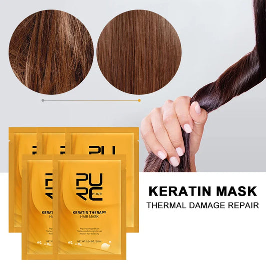 PURC Keratin Hair Mask – Repair Split Ends & Deep Moisturize Keratin Hair Mask Oasis Select