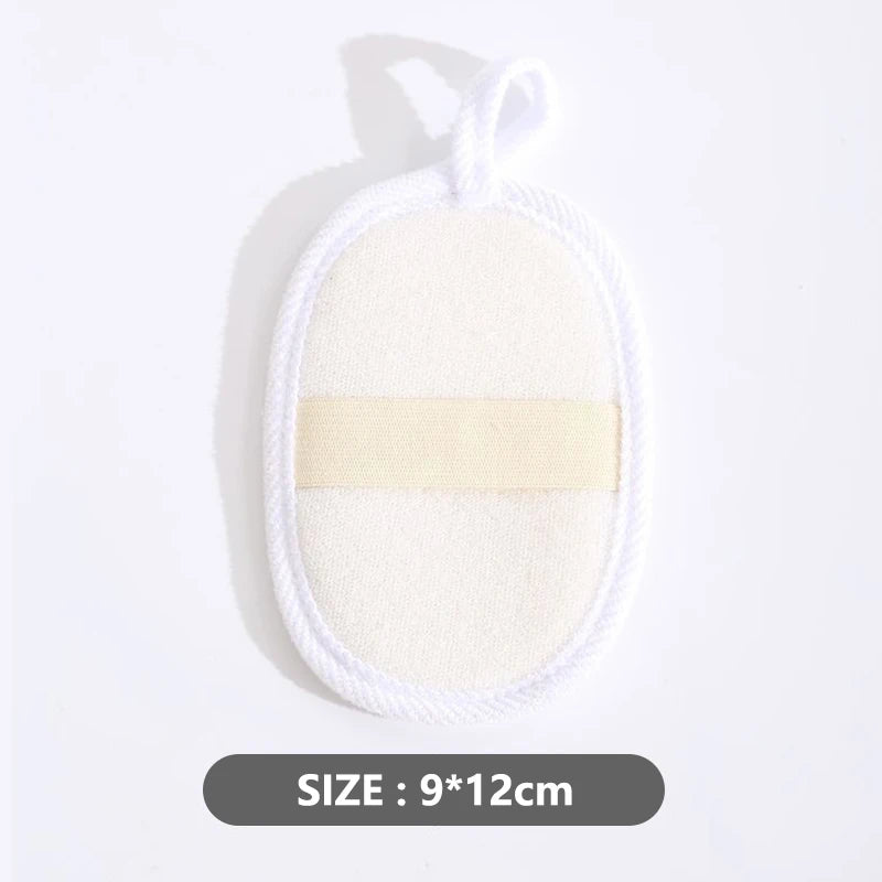Natural Loofah Bath Sponge – Soft Exfoliating Shower Brush