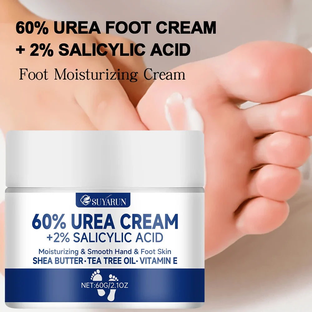 SUYARUN 60% Urea Foot Cream Stick & Face Cream Combo Set