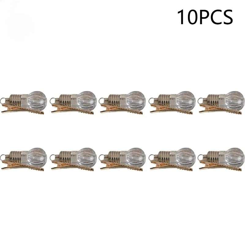 Light Bulb Hair Clip – Sparkling Festival & Concert Edge Clip